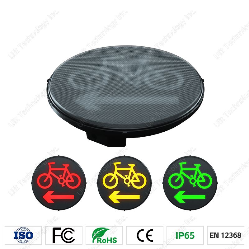 Red Arrow Traffic Light